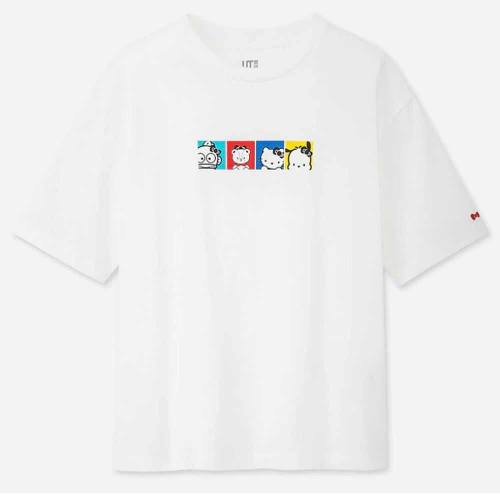 Uniqlo Sanrio Hello Kitty 45th anniversary graphic T-shirt size XS